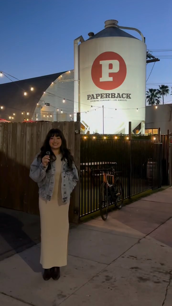 Customer review — visitor at Paperback Brewing where Bun & Blanket is parked